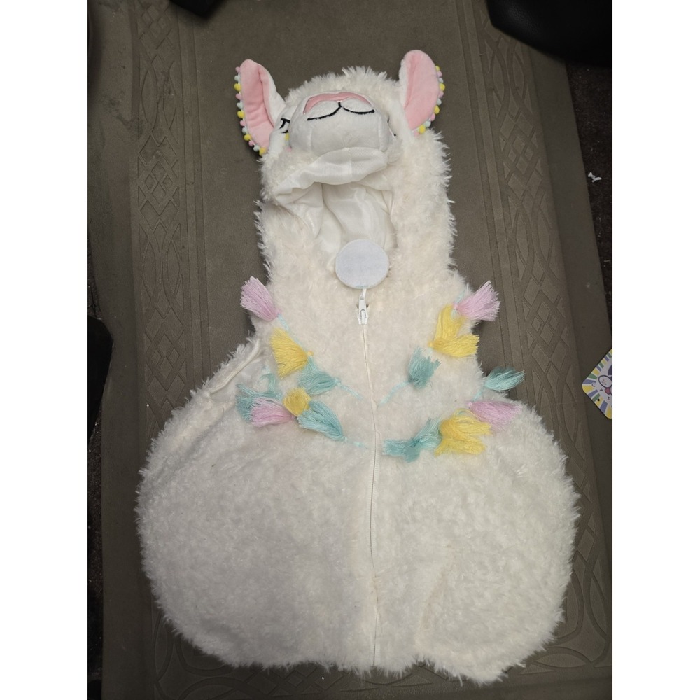 Going Wild Baby Infant Llama Costume Outfit Hood Easter Halloween 12 months